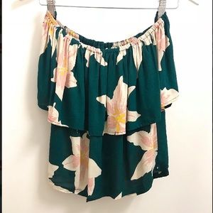 Pre owned Top Sway in forest tiger lily xs